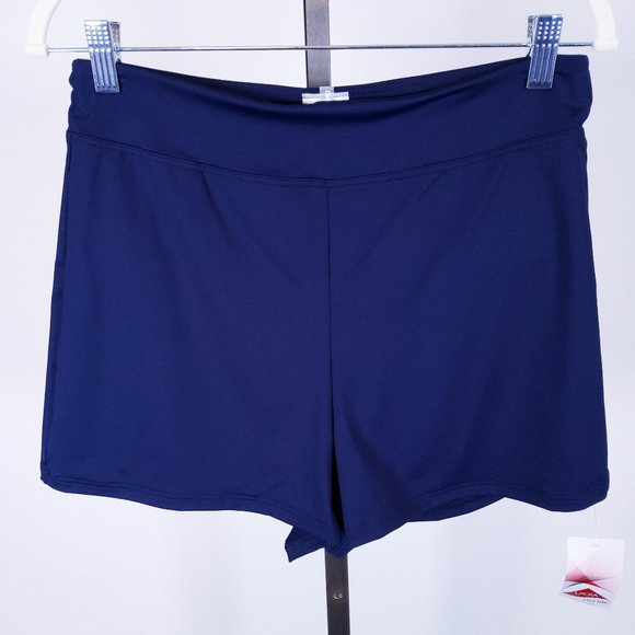 Lands' End Other - New Lands' End Tummy Control Swim Shorts Deep Sea Navy 522787 Size 8P